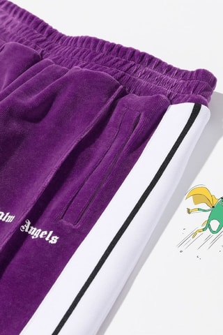 Velours Broek - Paars