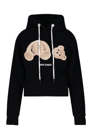 Sweater met Capuchon - Zwart en bruin
