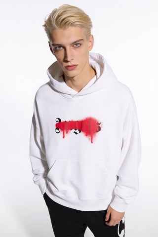 Sweater met Capuchon - Wit