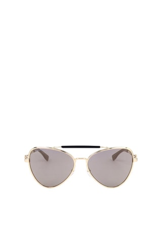 Gafas de sol mujer - Lentes efecto espejo - Categoría 2 - Dorado y gris