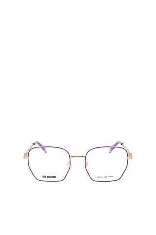Gafas de vista mujer - Love Moschino - Violeta y dorado