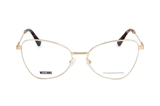 Gafas de vista mujer - Moschino - Marrón y dorado
