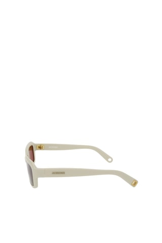 Gafas de sol mujer - Categoría 3 - Jacquemus - Beige y marrón