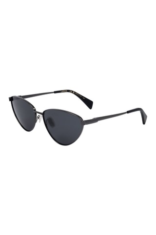 Gafas de sol mujer - Categoría 2 - Lanvin - Negro, dorado y gris