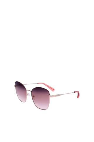 Gafas de sol mujer - Categoría 2 - Longchamp - Marrón y dorado