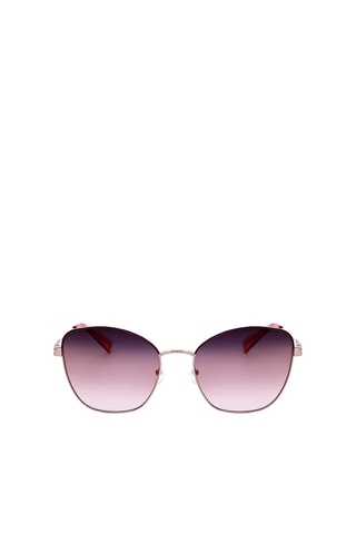 Gafas de sol mujer - Categoría 2 - Longchamp - Marrón y dorado