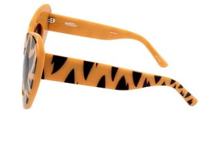 Gafas de sol mujer - Categoría 3 - Jeremy Scott by Linda Farrow - Negro, naranja y gris