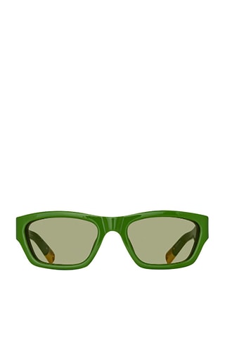 Gafas de sol unisex - Categoría 3 - Jacquemus - Amarillo y verde