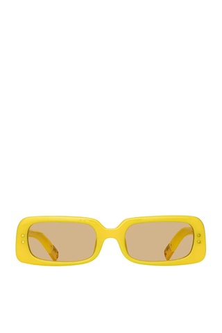 Gafas de sol unisex - Categoría 3 - Jacquemus - Beige y amarillo