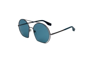 Gafas de sol mujer  - Categoría 2 - Marc Jacobs - Plateado y azul