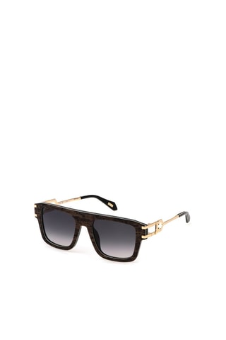 Gafas de sol hombre - Categoría 3 - Just Cavalli - Negro y marrón