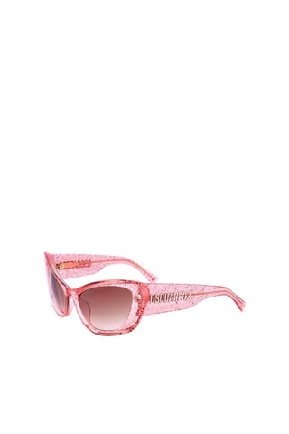 Gafas de sol mujer - Categoría 2 - Dsquared2 - Marrón y rosa