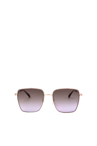 Gafas de sol mujer - Categoría 2 - Moschino - Marrón, violeta, rosa y dorado