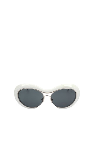 Gafas de sol mujer - Categoría 3 - Linda Farrow - Blanco