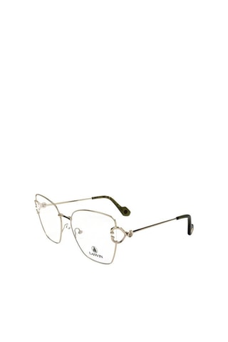 Gafas de vista mujer - Lanvin - Verde y dorado