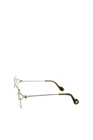 Gafas de vista mujer - Lanvin - Verde y dorado