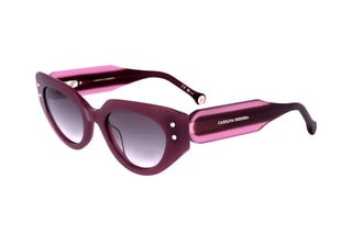 Gafas de sol mujer - Categoría 2 - Carolina Herrera - Plateado, gris y rojo