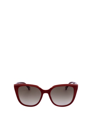 Gafas de sol mujer - Categoría 2 - Carolina Herrera - Beige, rojo, marrón y dorado