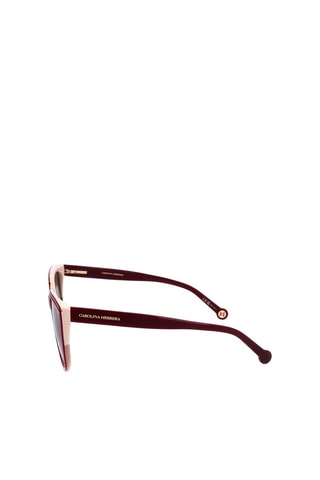 Gafas de sol mujer - Categoría 2 - Carolina Herrera - Beige, rojo, marrón y dorado