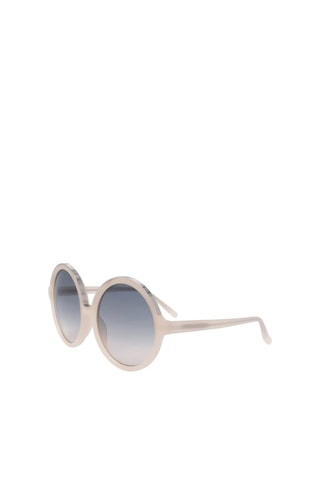 Gafas de sol mujer - Categoría 2 - No 21 by Linda Farrow - Beige y gris