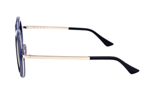Gafas de sol mujer - Categoría 3 - Marni - Negro y azul