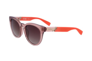 Gafas de sol mujer - Categoría 3 - Furla - Gris, naranja y rosa