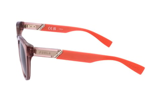 Gafas de sol mujer - Categoría 3 - Furla - Gris, naranja y rosa