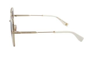 Gafas de sol mujer - Categoría 2 - Marc Jacobs Runway - Blanco y dorado