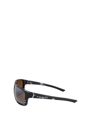 Gafas de sol hombre - Categoría 3 - Vuarnet - Blanco, marrón y negro