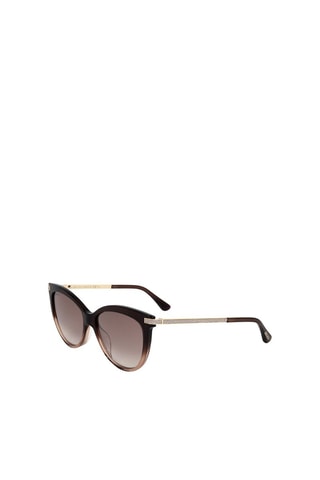 Gafas de sol mujer - Categoría 2 - Jimmy Choo - Marrón y dorado