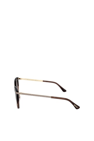 Gafas de sol mujer - Categoría 2 - Jimmy Choo - Marrón y dorado
