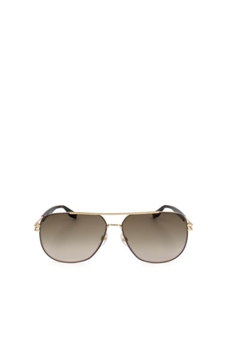 Gafas de sol hombre - Categoría 2 - Marc Jacobs - Negro y dorado