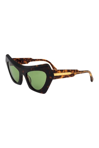 Gafas de sol mujer - Categoría 2 - Marni - Verde y marrón