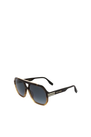 Gafas de sol hombre - Categoría 3 - Marc Jacobs - Negro y marrón