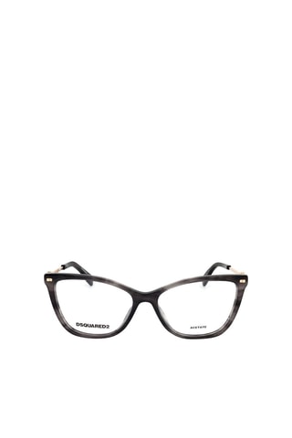 Gafas de vista mujer - Dsquared2 - Negro y dorado