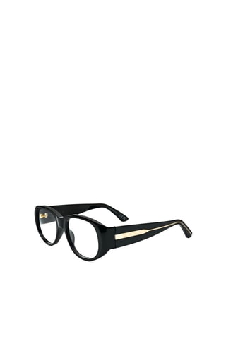 Gafas de vista mujer - Marni - Negro y dorado