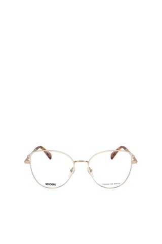 Gafas de vista mujer - Moschino - Marrón y dorado