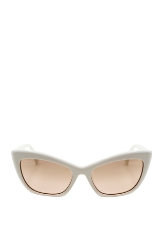Gafas de sol mujer - Categoría 2 - Beige y blanco