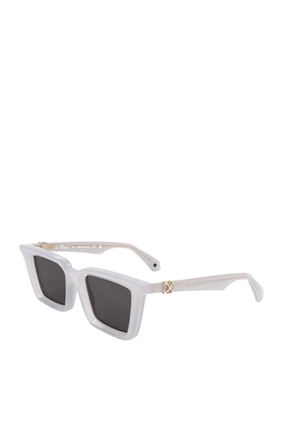 Gafas de sol mujer - Categoría 2 - Blanco y gris oscuro