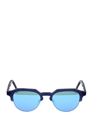 Gafas de sol hombre - Lentes efecto espejo - Categoría 3 - Azul