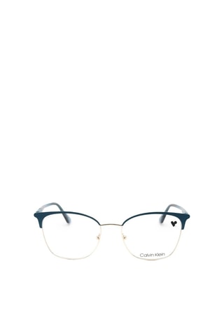 Gafas de vista mujer - Calvin Klein - Azul y dorado