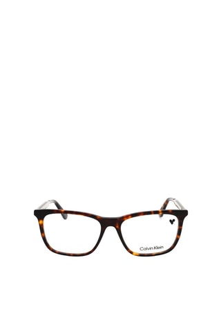 Gafas de vista hombre - Calvin Klein - Marrón y naranja