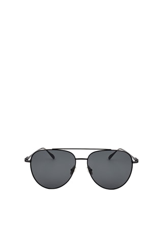 Gafas de sol hombre - Categoría 3 - Ferragamo - Gris y negro