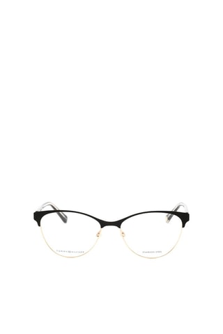 Gafas de vista mujer - Tommy Hilfiger - Negro y dorado