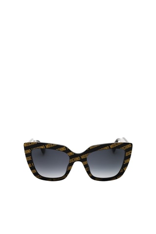Gafas de sol mujer - Categoría 3 - Moschino - Gris y negro