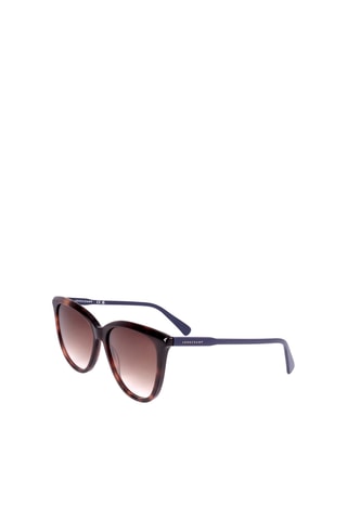 Gafas de sol mujer - Categoría 2 - Longchamp - Marrón y negro