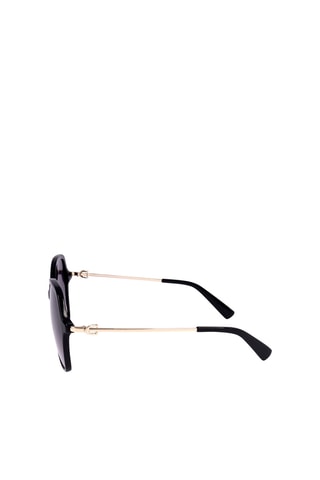 Gafas de sol mujer - Categoría 2 - Longchamp - Dorado, gris y negro