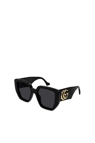 Gafas de sol mujer - Categoría 3 - Gucci - Gris y negro