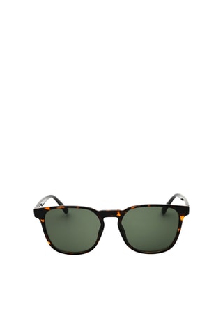 Gafas de sol hombre - Categoría 3 - Kenneth Cole Reaction - Marrón oscuro y naranja