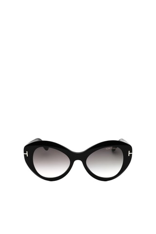 Gafas de sol - Categoría 3 - Mujer - Tom Ford - Negro y gris